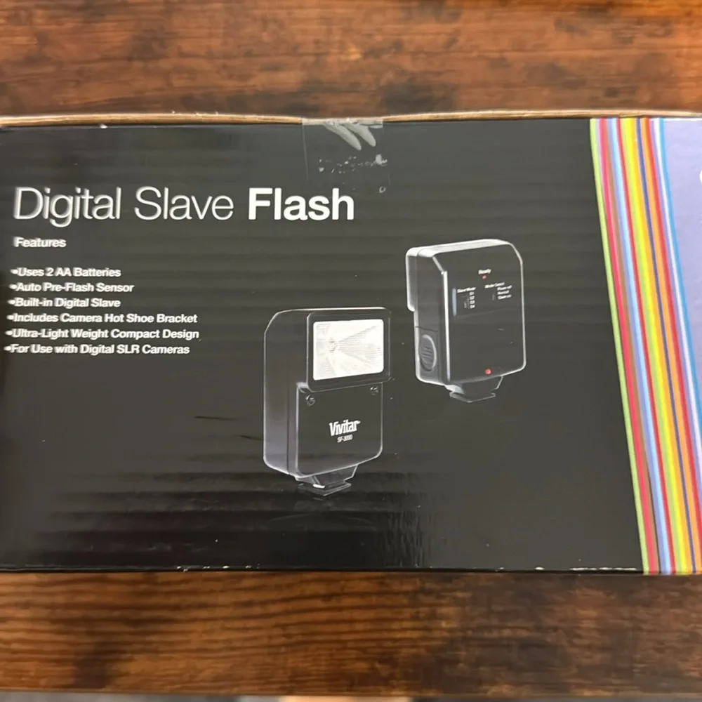 Vivitar Digital Slave Flash - Black